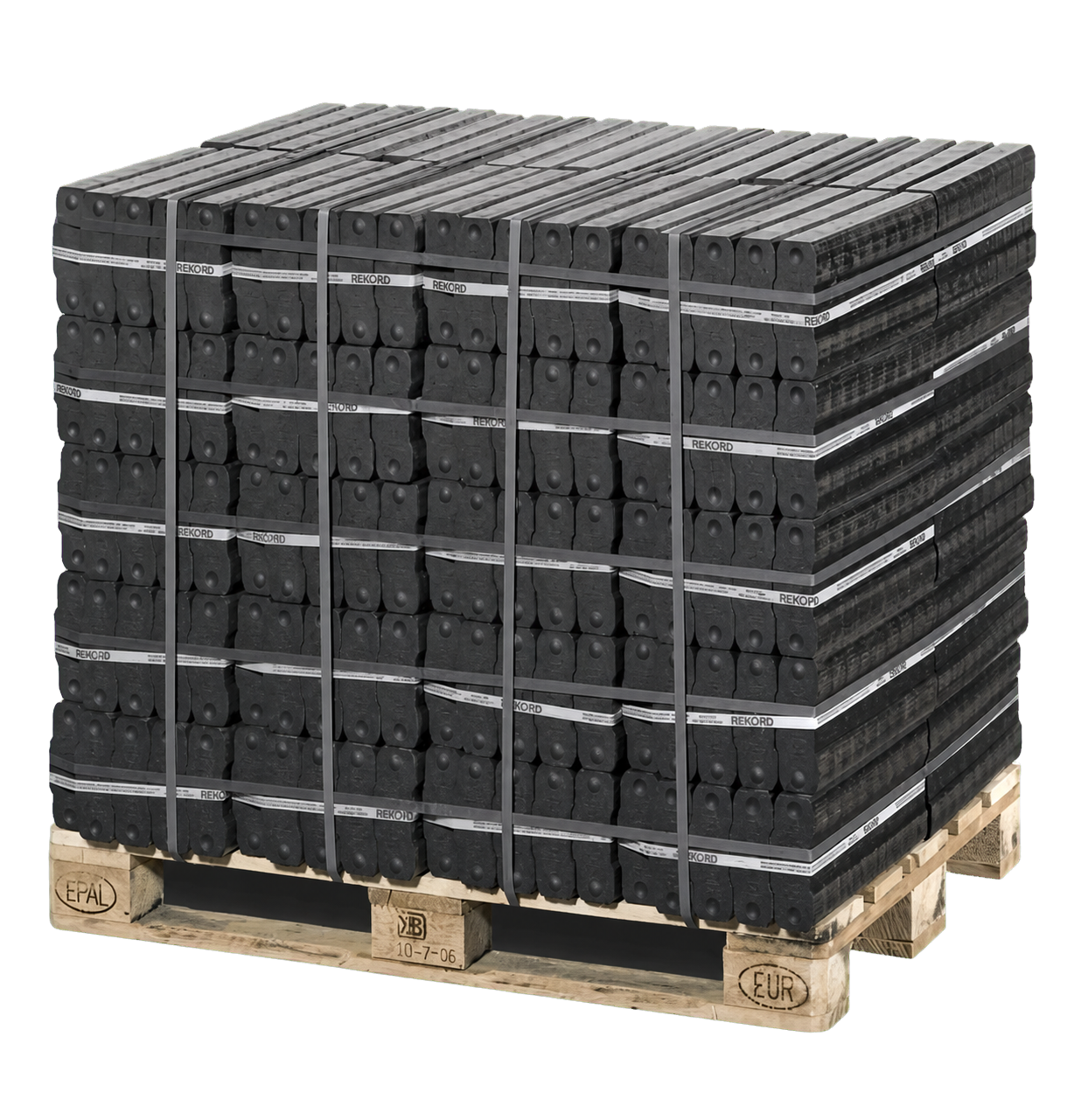 REKORD Brennstoff auf Palette